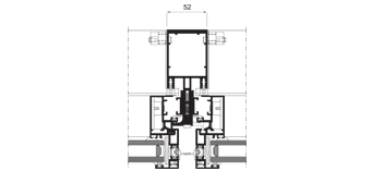 System Section SST 52 Façade